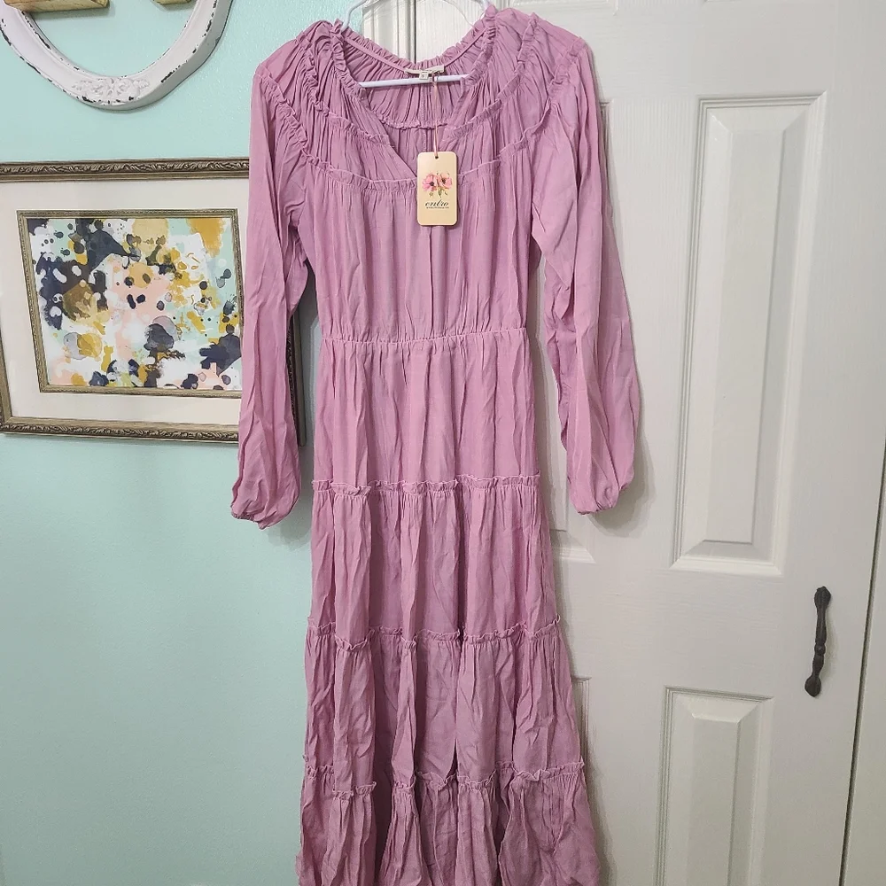 🔴SOLD🔴NWT Entro Pink Dress - Picture 7 of 7